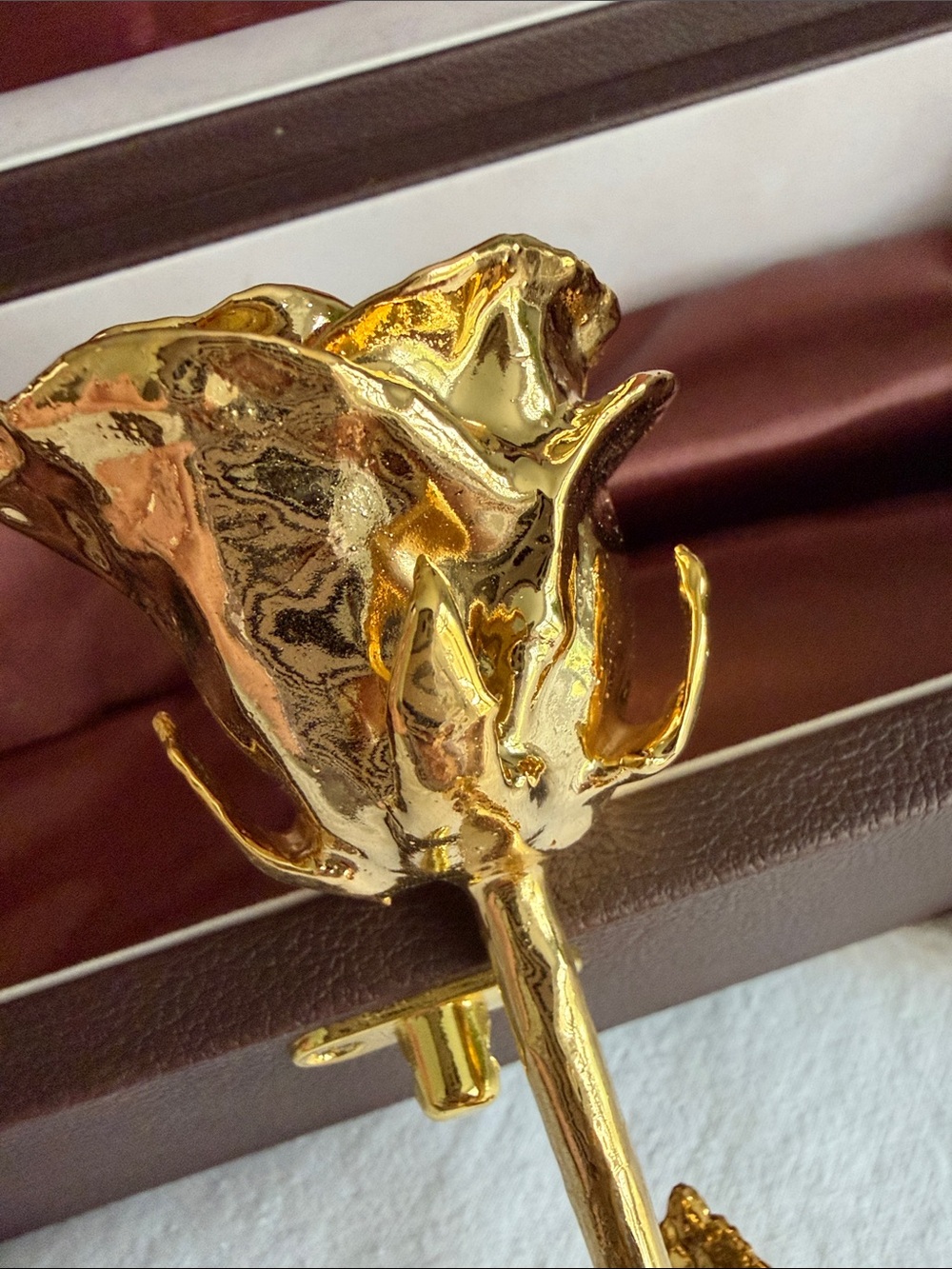 Love Picker 24K Gold-Plated Rose in Gift Box - Gold - Picture 7 of 9